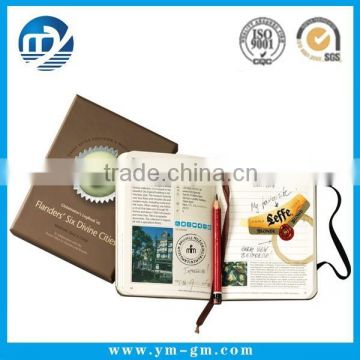 popular leather notebook made in china