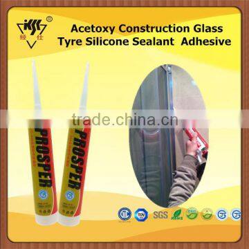 Acetoxy Construction Glass Tyre Silicone Sealant Adhesive