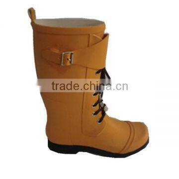 ladies long custom logo high quality cheap rubber boots