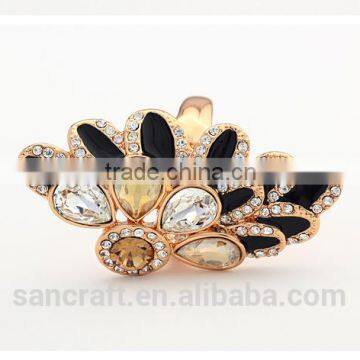 Exaggerated Kundan Ladies Finger Gold Design Fashion Ring Finger Rings Photos photo-3