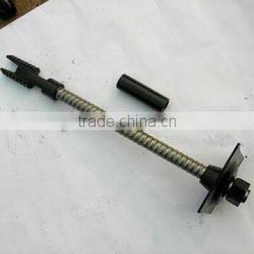 Self drilling metal mining rock grouting bolt