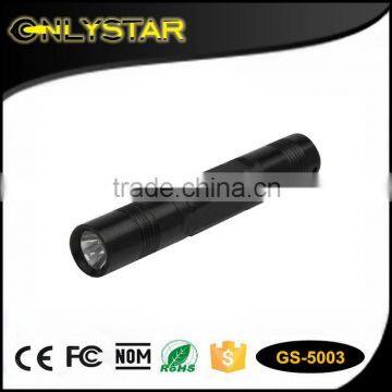 Onlystar GS-5003 0.5w led high power flashlight metal keychain