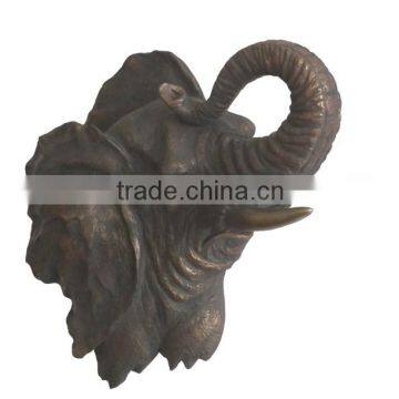 Decorating With Animal Heads Elephant Head Wall Decor photo-1