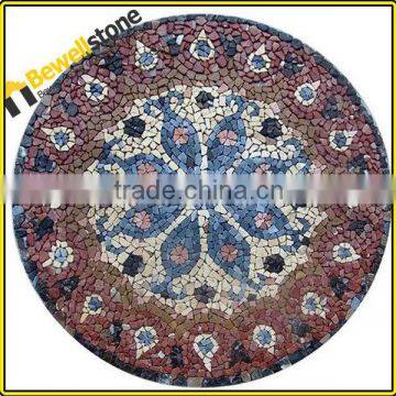 Handcut flooring stone tiles medallions from China for balcony floor