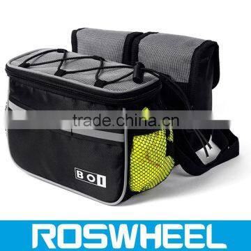 Wholesale new design waterproof bicycle front tube bag 12619