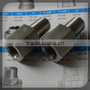 Hex Barb Pipe Fitting - Hex Barb Adaptor Male Female