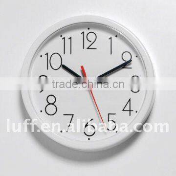 stainless steel clock