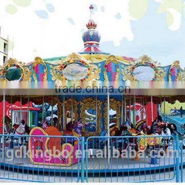 26 seats amusement carousel with Led light