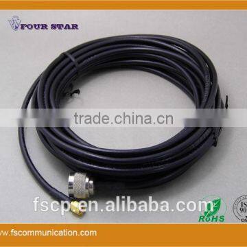RG223 Cable Assembly With SMA Male Crimp to N Male Crimp Connectors