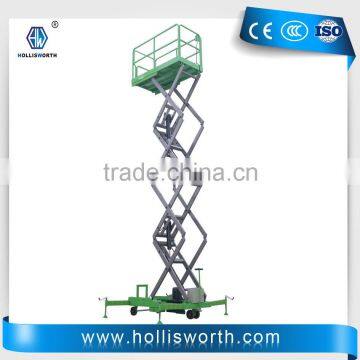 6m lift height electric scissor lift table