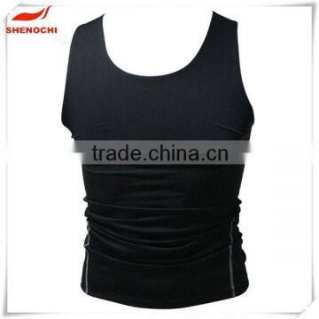 Breathable high quality unisex gym compression vest