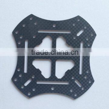 Customized carbon fiber material machining cnc cutting part