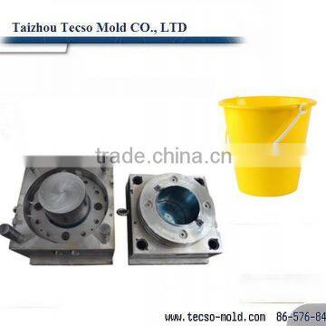 OEM plastic big pail injection mold with handle factory