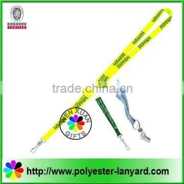 2013 hot sale/fashion screen print lanyard