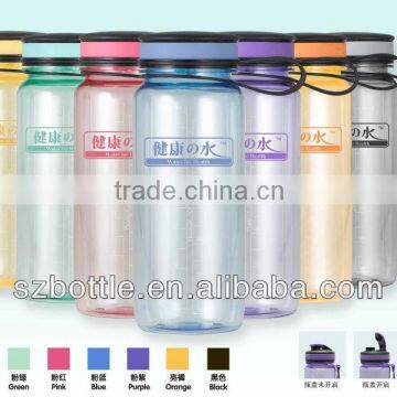 650ML plastic drink bottle with BPA free