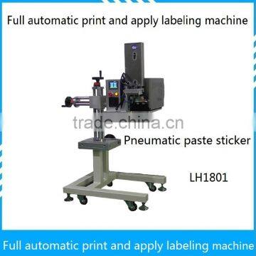 Full automatic print and apply labeling machine Real-time printing label pneumatic paste sticker labeling machine