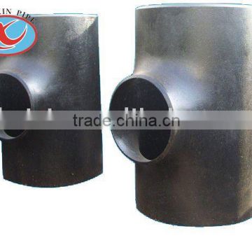 carbon steel butt welded pipe fitting,pipe tee