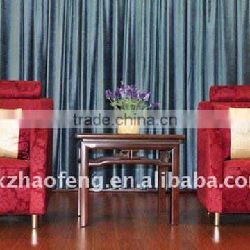 luxury rayon slub velvet sofa in China