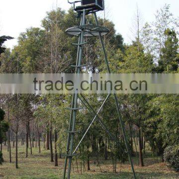 Hunting aluminum tripod tree stand/hunting treestand/shooting ladder tree stand