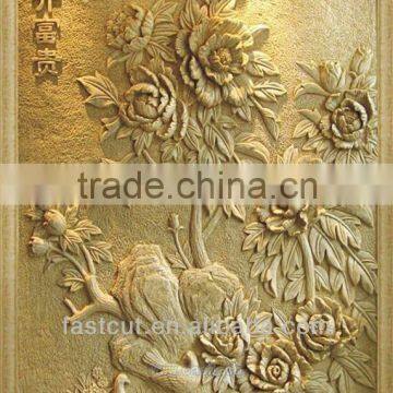 China Jinan Wave Boards Sandstones Corian ABS ATC Knife Library Tool Stores 5 Axis Cnc Machine photo-3