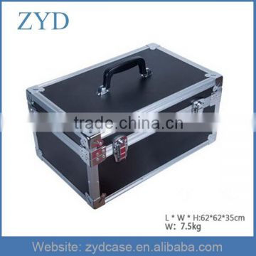 ZYD Best Selling Aluminum Tool Box Carrying Briefcase Grooming Tool Case With Handle GJ81901