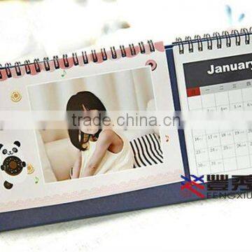 Custom Fashion Daily Notepad with Calendar