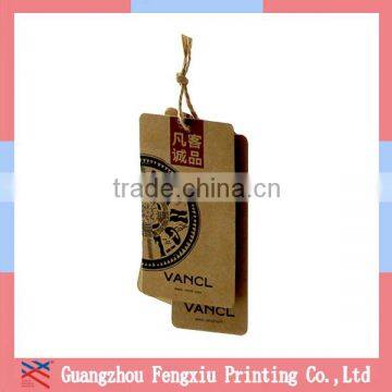 Clothing Paper Hangtag,Kraft Label Hang Tag,Custom Paper Garment Tag photo-3
