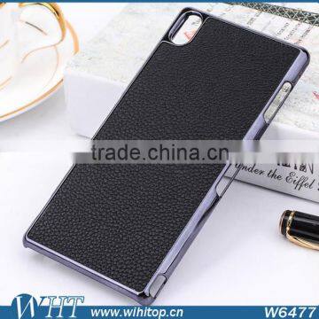 Express Hot Sale PC Back Cover for Sony Z3 Case, Chrome Leather Case for Xperia Z3 photo-2