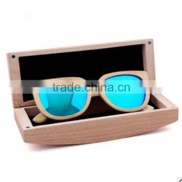 Wood material sunglass case with low price