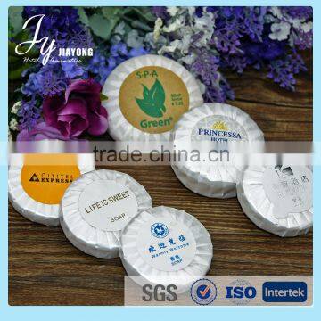 cheap wholesale round disposable hotel small soap for 3-5 star hotel