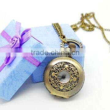 New design watch necklace,pendant watch necklace