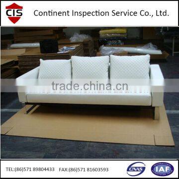 Sofa/ Furniture product during production inspection in Guangdong