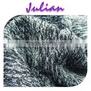 nylon terylene co-mingled yarn polyester interlock fabric