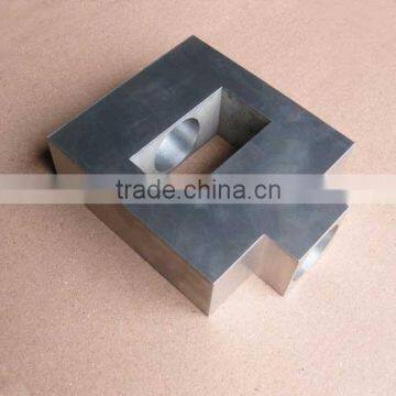 anode CNC prototype aluminum block milling