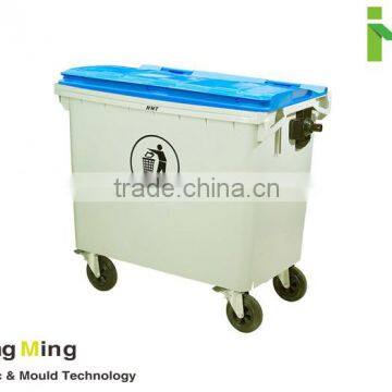 hot 1100L plastic waste container