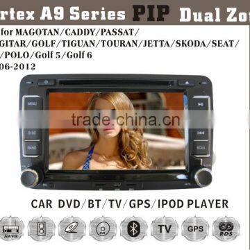 7inch HD 1080P BT TV GPS IPOD Fit for VW passat golf polo caddy skoda jetta car dvd car radio with gps