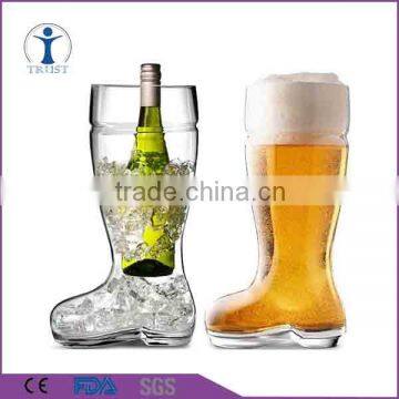 Customized fashional huge Boot shaped Beer Glass Mug                        
                                                Quality Choice