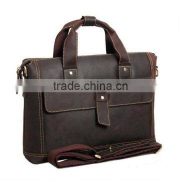 BF3025 Wholesale Tote Briefcase leather briefcase factory lawyer mens briefcase