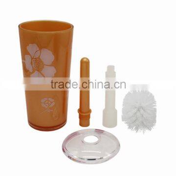 Standing Plastic Toilet Brush Set