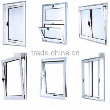 Upvc Profiles/pvc -u Profile 62 Door Sash/upvc Window and Doors