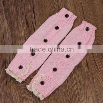 2015 Hot Sale Leg Warmers Long Cotton Women Wholesale Lace Boot Socks photo-2