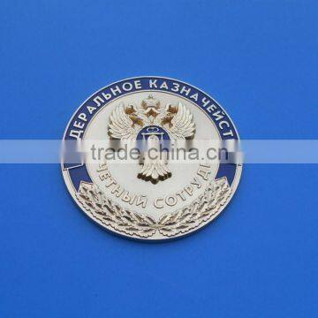 Russian symbol silver coin for souvenir