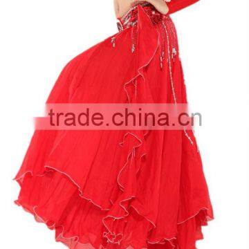 SWEGAL fashion red swing dress,belly dance skirt,wholesale belly dance costumes SGBDS13015