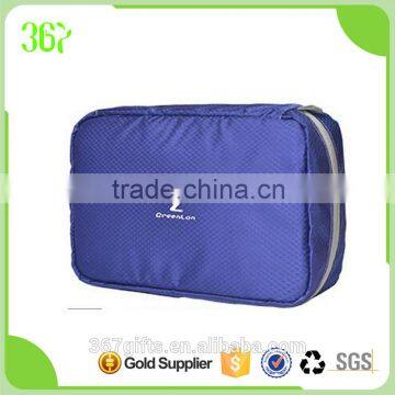 Multi-fonction Waterproof Candy Colour Make up Nylon Cosmetic Bag Ladies Toilet Bag photo-4