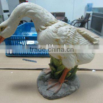 Resin duck garden decoration