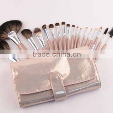 cosmetic applicator,sable hair 18pcs makeup brush set