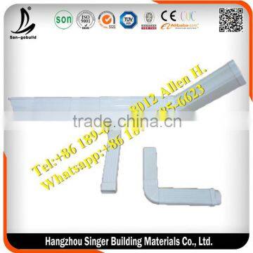 PVC Rain Gutter for Prefab House Modern Prefab Villas