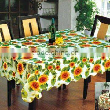 New style and printing polyester table cloth