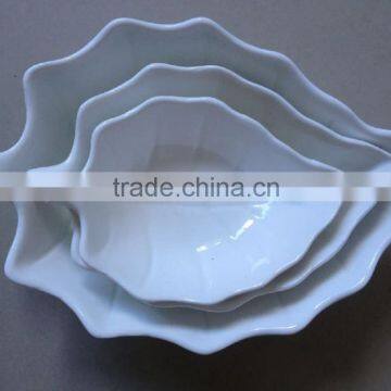 chaozhou white porcelain snack dishes