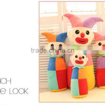 NEW soft plush toy clown/stuffed plush clown soft toy